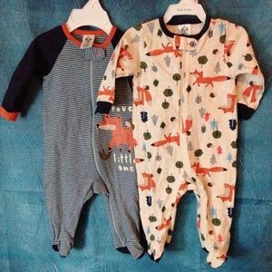 Gerber blue,orange one piece